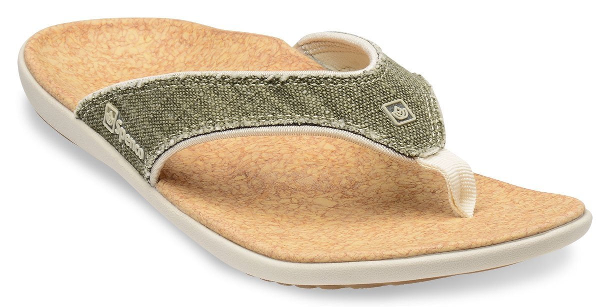 spenco yumi men's orthotic flip flops