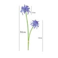 thumbnail image 5 of HEVIRGO 8Pcs Artificial Red Spider Lily Realistic Fake Silk Flower Wedding Home Office Table Centerpiece Faux Floral Branch Flower Arrangement Decoration,Blue Purple, 5 of 7