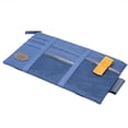 thumbnail image 3 of 1-Pack CD Box Holder Card Pocket Storage Box Blue Car Solar Panel Tissue Box -, 3 of 4