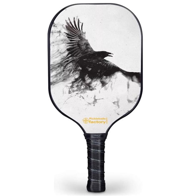 Pickleball Factory PB0005-7-G Custom Pickleball Paddle - Mirs Personalized Pickleball Paddle - Quiet Pickleball Paddles, Glassfiber Graphite