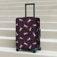 thumbnail image 2 of Lsque Breast Cancer Awareness3 Printed Luggage Cover, Travel Luggage Protector,Scratch and Dirt Resistant, Fits 18-32 Inch Luggage - Small, 2 of 9