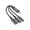 Black, variant on Multiple Device Adapter USB C To Headphone Port Rapid Charging Simultaneous Use Capability Fit for Tablets Mobile Phones
