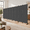 Grey-10 Panel, variant on 10 Panel Grey Room Divider, Freestanding Screen for Home and Office