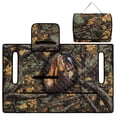 thumbnail image 3 of SEANATIVE Golf Cart Seat Covers for 2 Person Seats, Dust-proof Golf Cart Seat Blanket with 4 Pockets for EZGO Club Car Decor Accessories, Horse Camo Hunting Forest, 3 of 7
