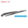 thumbnail image 5 of Unique Bargains Rear Windshield Wiper Blade Arm Set 450mm 18inch for BMW 5 Series E39 1995-2003, 5 of 6