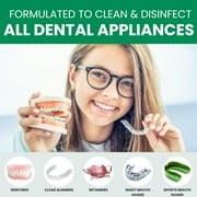 ProTech Cleaner for Dentures, Partials, Night Guards, Cleaner Aligners and Orthodontic Retainers