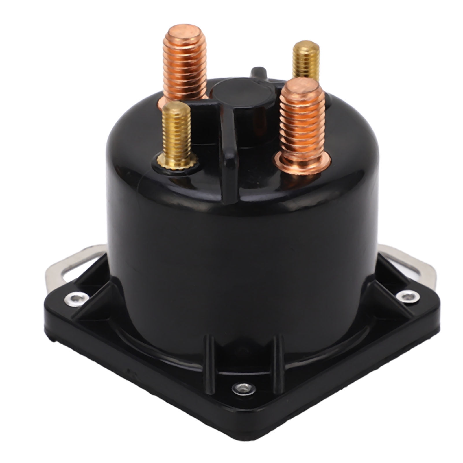 4 Terminal Solenoid Valve Relay, 12V Powder Coated Solenoid Valve Relay