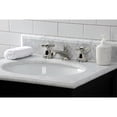 thumbnail image 5 of Kingston Brass KS4466BEX Essex 8" Widespread Bathroom Faucet, Polished Nickel, 5 of 6
