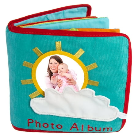 one step ahead baby first photo album activity book fabric baby first photo album