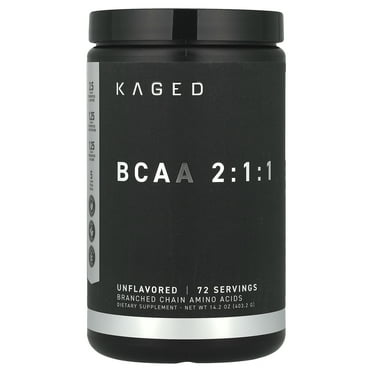 Kaged BCAA 2:1:1, Unflavored, 14.2 oz (403.2 g)