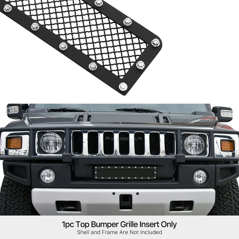 For 06-10 Hummer H3/H3T OE Factory Mld Steel Front Bumper Grll Guard Protector | eBay For 06-10 Hummer H3/H3T OE Factory Mld Steel Front Bumper Grll Guard Protector | eBay
