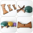 thumbnail image 4 of Miangastore Support de Tambour à Languette en Acier Support d'Instrument de Musique Bois Lot de 1, 4 of 8