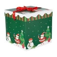 thumbnail image 3 of Christmas Gift Box Set with Lid, Assorted Size, Square Xmas Tree Nested Paper Keepsake Boxes, Card Box Tower Organizer Decor, Holiday, Thanksgiving, Party Gift Wrap Packaging, 3 of 6