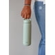 thumbnail image 2 of Botella de agua Ello Cooper de acero inoxidable de 1,2 L con 2 tapas, color salvia, 2 of 8
