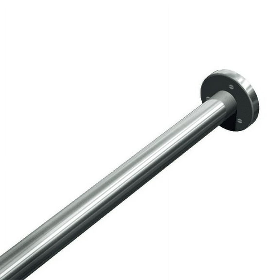 ASI 1204-60 - Shower Curtain Rod - 1-1/4" Dia. Bar, Stainless Steel. 60"