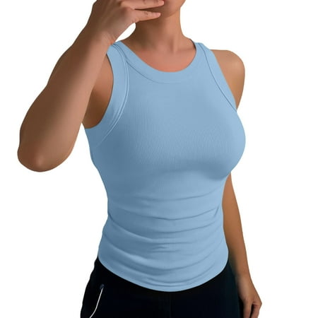LARUYEKO Women s Strap Tank Top Sexy Trim Backless Vest Summer Going Out Tops Tops for Women Spaghetti Strap Silk Crop Too Top Womens Tops with Bra 3x Womens Tops plus Size Sleep Spaghetti Strap Top