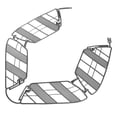 thumbnail image 1 of unbranded Guardia Trasera Universal Para Malla Plateada Accesorio Protector Resistente, 1 of 6
