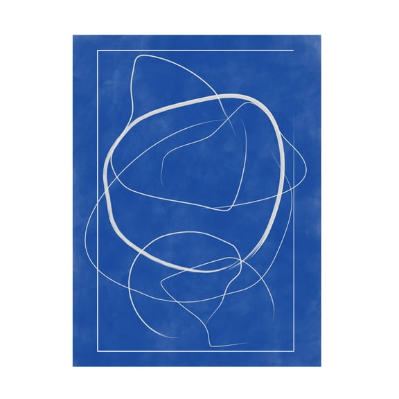 Trademark Fine Art Elena Ristova Indigo1 Canvas Wall Art