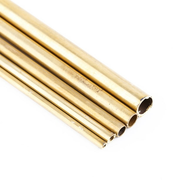 Brass Hollow Tube Hollow Tube Pipe Hollow Tube Hardware Tools Brass Tube  Pipe Tubing Round Outer 8mm Long 200mm Wall 0.5mm 