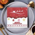 thumbnail image 4 of ¡Rebajas Sorprendentes!, Servilletas estampadas de colores navideños Servilletas para fiestas Servilletas para ambientes festivos Servilletas desechables Akmoler, 4 of 6