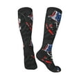 thumbnail image 4 of Easygdp Largemouth Bass Fish In Usa Fashionable Adult Sockings&Sports Sockings&Breathable Sockings, Non-Pilling,Contrasting Color Design, 4 of 9