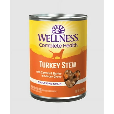 Wellness Canned Dog Food Turkey Stew with Barley and Carrots - 12.5 oz