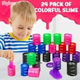 thumbnail image 3 of Playbees Barrels of Slime - 24 Pack - Assorted Color Tall Mini Barrels - Fun and Safe Galaxy Slime for Boys and Girls Ages 3 and Up - Perfect Prizes, Party Favors, Novelty and Playtime Activity, 3 of 6