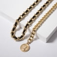 thumbnail image 2 of Cadena de cintura multicapa FLhrweasw para mujer pantalones Hip Hop Metal, 2 of 7