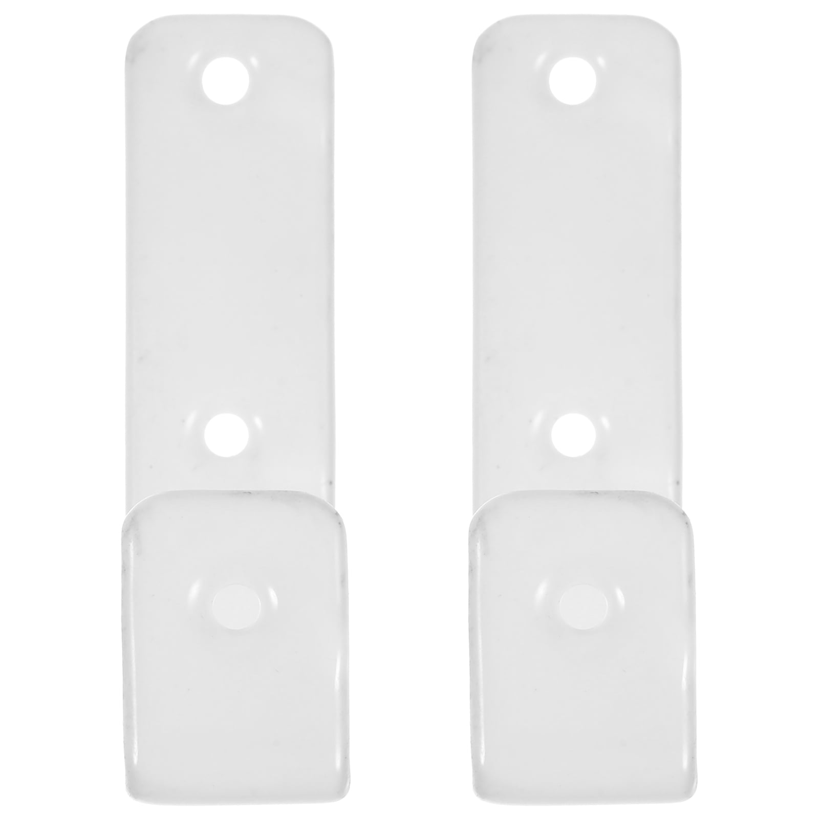 2-Pack Rubber-Coated Metal Ladder Hooks – Heavy-Duty Utility Hooks For Bunk Beds, Loft Beds, Garage & Wall Storage (Black)