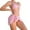 Pink, variant on Sngxgn Bikini Sets for Women Strappy Two Piece Bathing Suits High Waist Tummy Control Swimsuit(Pink,S)