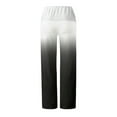 thumbnail image 6 of Sngxgn Pants for Women Casual Drawstring Waist Wide Leg Loose Pants with Pocket(Grey,M), 6 of 6
