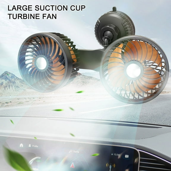 XGFHYJEH Car Fan, Fan for Car, Portable Fan for Car, Car Fan for Dashboard, Car Fans that Blow Cold Air, Car Fans for Cooling inside a Car