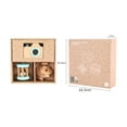 thumbnail image 5 of ZARKEA Wooden Baby Gift Set, 3Pcs Infant Toys for 10+ Months, Key Rattle Camera Newborn Shower Present, 5 of 5
