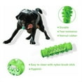 thumbnail image 3 of FNNMNNR Dog Chew Toys for Aggressive Chewers Small Medium Breed, Durable Dog Squeaky Toys, Puppy Chew Toothbrush Toys Dog Teeth Cleaning Toy Almost Indestructible Durable Tough(Green), 3 of 5