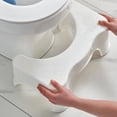 thumbnail image 5 of MICANO Bathroom Toilet Stool, 8-Inch Squatting Aid for Constipation Relief, White, 5 of 7