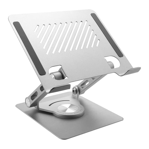 Soporte Giratorio de 360 Grados para Portátil Soporte de Elevación Ergonómico Soporte de la Tableta Soporte de Enfriamiento Soporte de Escritorio Giratorio para Tableta