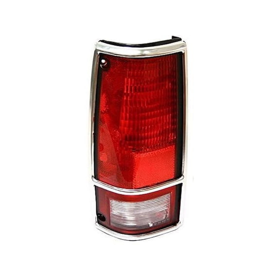 Left Driver Side Tail Light Assembly - Compatible with 1982 - 1993 Chevy S10 1983 1984 1985 1986 1987 1988 1989 1990 1991 1992