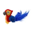 thumbnail image 3 of Miayilima Gigwi Cat Toys for Indoor Cats, Interactive Chirping Cat Toys Self Play, Electric Rechargeable Catnip Toys for Cats, Touch Activated Kitten Toy with Feather Tail, Princess Design Red Parrot, 3 of 4