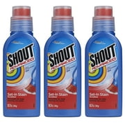 Shout Advanced Ultra Concentrated Gel Set-In Stain Brush Laundry Stain Remover, 8.7 oz (Pack of 3)