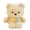 Little Bear, variant on Plush Stuffed Animal Toy Blue Elephant Design Soft Cuddly Pillow 10 Inch Blue Color Fuzzy Material for Bedroom Decor Home Ornament Gift for Friends and Family Member