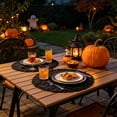 thumbnail image 6 of Halloween Artificial Maple Leaf Placemat Fall Harvest Table Mat Plastic Autumn Decor Thanksgiving Dinner Party by MPOISVA, 6 of 7