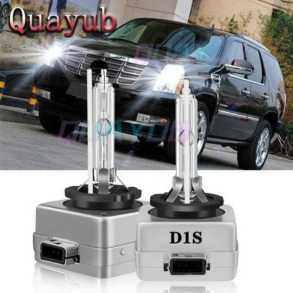 D1S HID Headlight Bulbs 35W White 6000k Bright For Cadillac Escalade 2007-2014