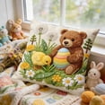 thumbnail image 5 of SLYNSHome Spring Throw Pillow Covers Vintage Animal Flowers Pillow Cases Cottagecore Pillow Cover for Couch Sofa Decor, 5 of 7
