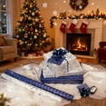 thumbnail image 4 of YIKA Christmas Wrapping Paper Jumbo Roll - 118In 80 Gsm Thick Gift Wrapping Paper, Universal For Christmas Birthday New Year & All Holiday Gift Wrapping Supplies​ D, 4 of 5