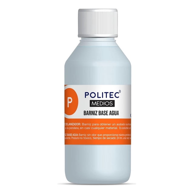 Barniz Base Agua Politec 125 Ml Multicolor