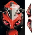 thumbnail image 3 of Motorcycle Headlight Sticker Decals Fit for kawasaki Ninja650 Red Eyes, 3 of 6