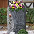 thumbnail image 5 of Aoyunhp 1Pc Cemetery Flower Saddle,Artificial Cemetery Saddle,Grave Flowers for Cemetery,Outdoor Tombstone Memorial Decorations,Memorial Arrangement Decor for Cemetery Top Ornament, 5 of 5