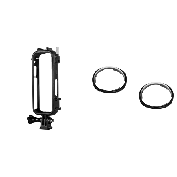 Jaula Marco Protector Plástico para PC Con Adaptador Montaje Y Tornillo Insta360 X4