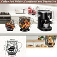 thumbnail image 5 of Coffee Pod Holder for K Cups, Coffee Storage Organizer Coffee Bar Accessories for Counter - Matte Black, 5 of 7