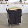 thumbnail image 2 of Kingfisher Lanes Kitchen Cart in Black, 2 of 2